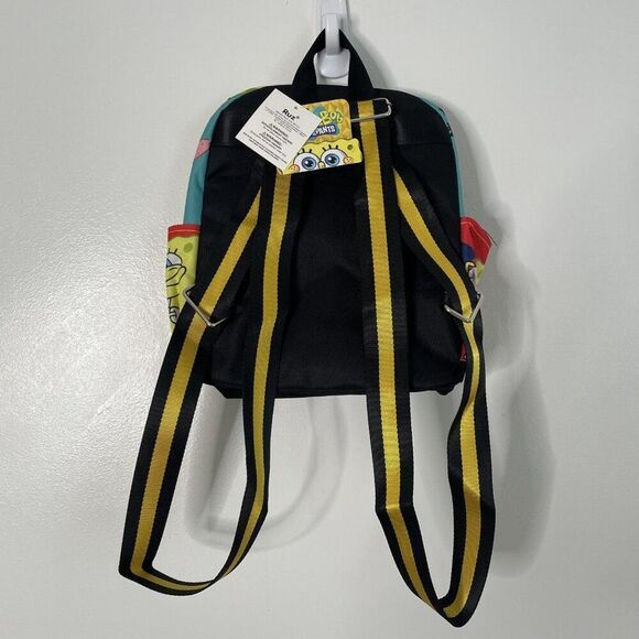 SpongeBob SquarePants Backpack Kids Nickelodeon Patrick Gary New with Tags Ruz - Picture 2 of 9